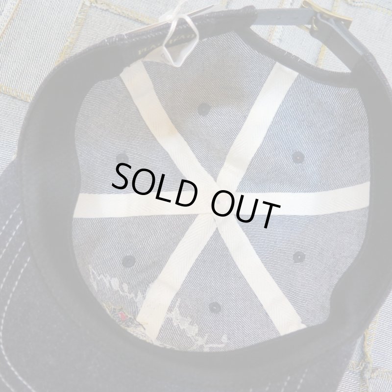 画像9: 【フラットヘッド】  デニムトラッカーキャップ ハンドル刺繍   THE FLAT HEAD FN-HC008   日本製【送料無料】 (9)