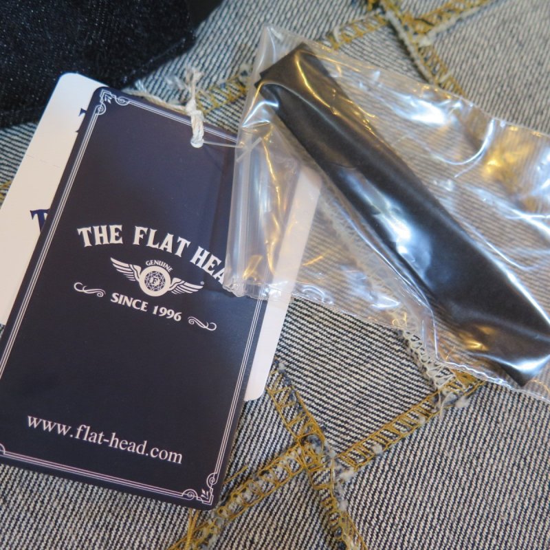 画像10: 【フラットヘッド】  デニムトラッカーキャップ ハンドル刺繍   THE FLAT HEAD FN-HC008   日本製【送料無料】 (10)