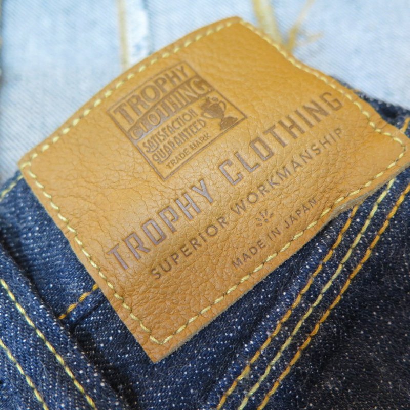 画像4: 【トロフィークロージング】 ダブルニー スタンダード ダートデニム TROPHY CLOTHING 1606 日本製【日本国内送料無料】  【Trophy Clothing】 Double Knee Standard Dirt Denim TROPHY CLOTHING 1606 Made in Japan (4)