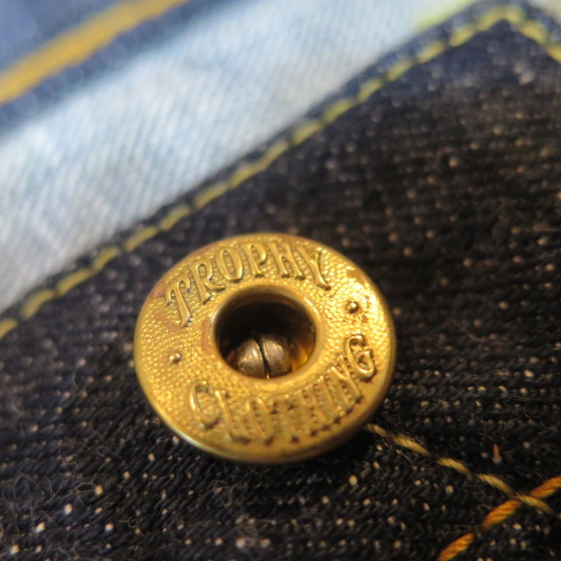 画像5: 【トロフィークロージング】 ダブルニー スタンダード ダートデニム TROPHY CLOTHING 1606 日本製【日本国内送料無料】  【Trophy Clothing】 Double Knee Standard Dirt Denim TROPHY CLOTHING 1606 Made in Japan (5)