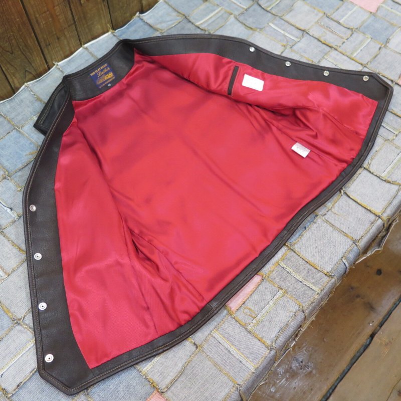 画像8: 【フラットヘッド】  ディアスキン ベスト  藤岡勇吉本店/鹿革  THE FLAT HEAD FN-LV-DV001  日本製【日本国内送料無料】  【WORLD WIDE SHIPPING】 【FLAT HEAD】  Deer Skin Vest  Fujioka Yukichi Honten/Deer Leather  THE FLAT HEAD FN-LV-DV001  Made in Japan (8)