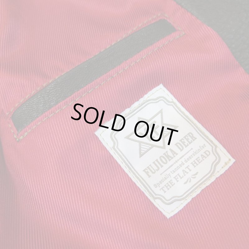 画像9: サイズ46・48 【フラットヘッド】  ディアスキン ベスト  藤岡勇吉本店/鹿革  THE FLAT HEAD FN-LV-DV001 日本製【送料無料】 (9)