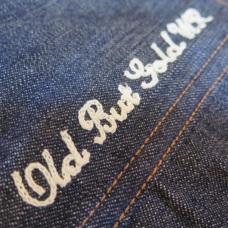 画像10: 【ウエストライド】   ゴーストベスト   ナチュラル/インディゴ チェーン刺繍   WEST RIDE 日本製【送料無料】 (10)