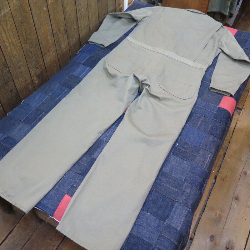 画像3: 【トロフィークロージング】   ヘリンボーン ユニオンオール ツナギ オールインワン   TROPHY CLOTHING TR22AW-504   日本製【送料無料】 (3)