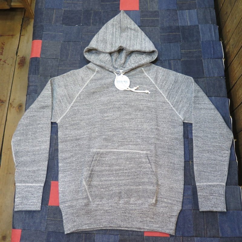 画像8: 【ドゥニーム】  4本針 スウェットパーカ ラグランフード   DENIME 262   日本製【送料無料】 (8)