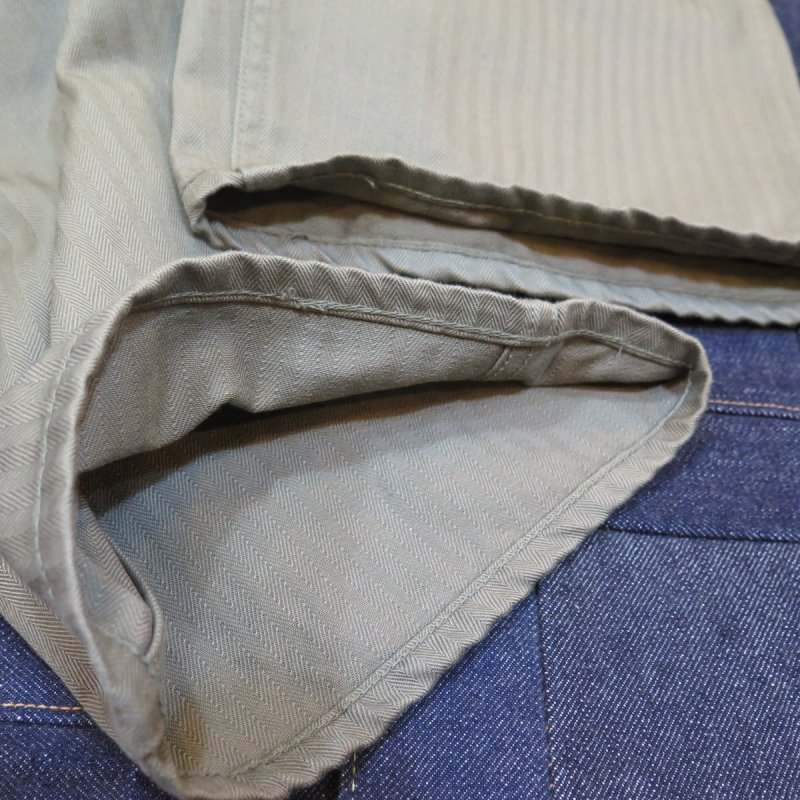 画像14: 【トロフィークロージング】   ヘリンボーン ユニオンオール ツナギ オールインワン   TROPHY CLOTHING TR22AW-504   日本製【送料無料】 (14)