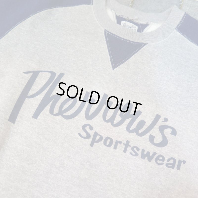 画像5: 【SALE セール商品】  【フェローズ】  1940's 両Vフリーダムスリーブ ツートンスウェットトレーナー  Pherrow's 日本製【送料無料】 (5)