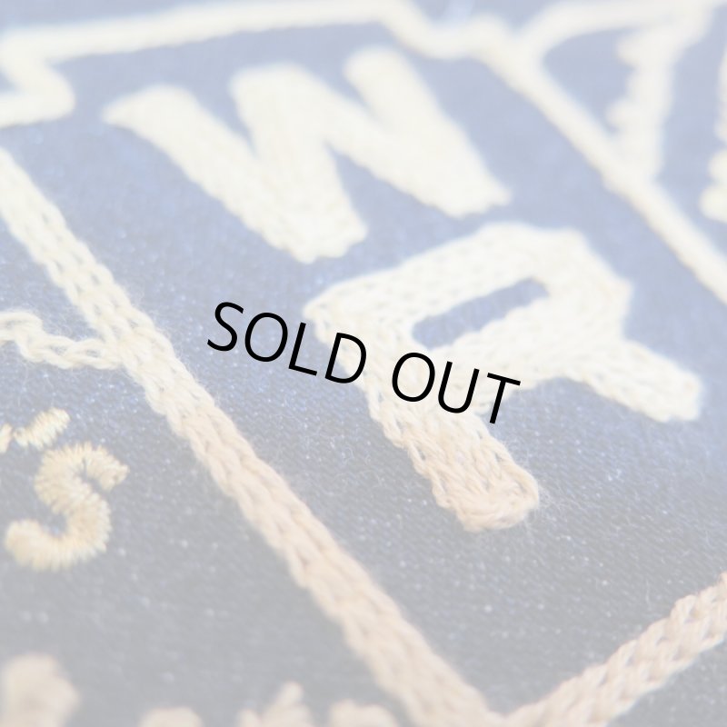 画像8: 【SALE セール商品】 【ウエストライド】   デニム ウインドブレーカー/MCチェーン刺繍   WEST RIDE HR005D   日本製【送料無料】 (8)