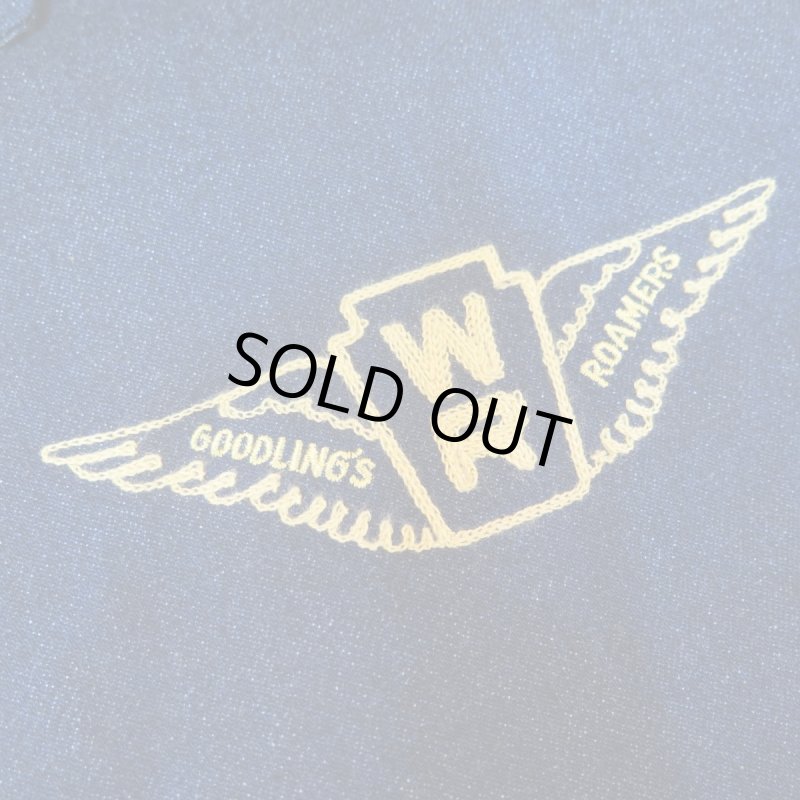 画像5: 【SALE セール商品】 【ウエストライド】   デニム ウインドブレーカー/MCチェーン刺繍   WEST RIDE HR005D   日本製【送料無料】 (5)