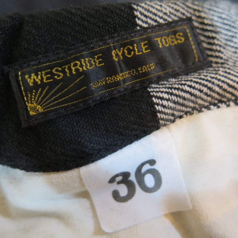 画像4: 【ウエストライド】   ボーダー ロングパンツ   WEST RIDE 日本製【送料無料】 (4)