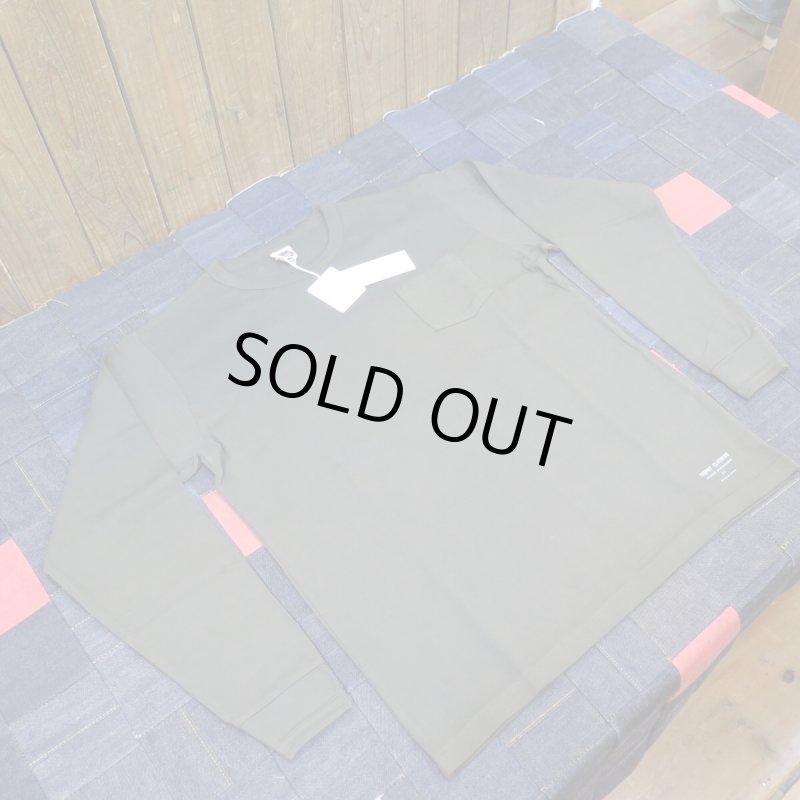 画像4: 【送料無料】  【トロフィークロージング】  ロングスリーブ ポケットTシャツ   TROPHY CLOTHING OD L/S Tee / TE-07   日本製  (4)