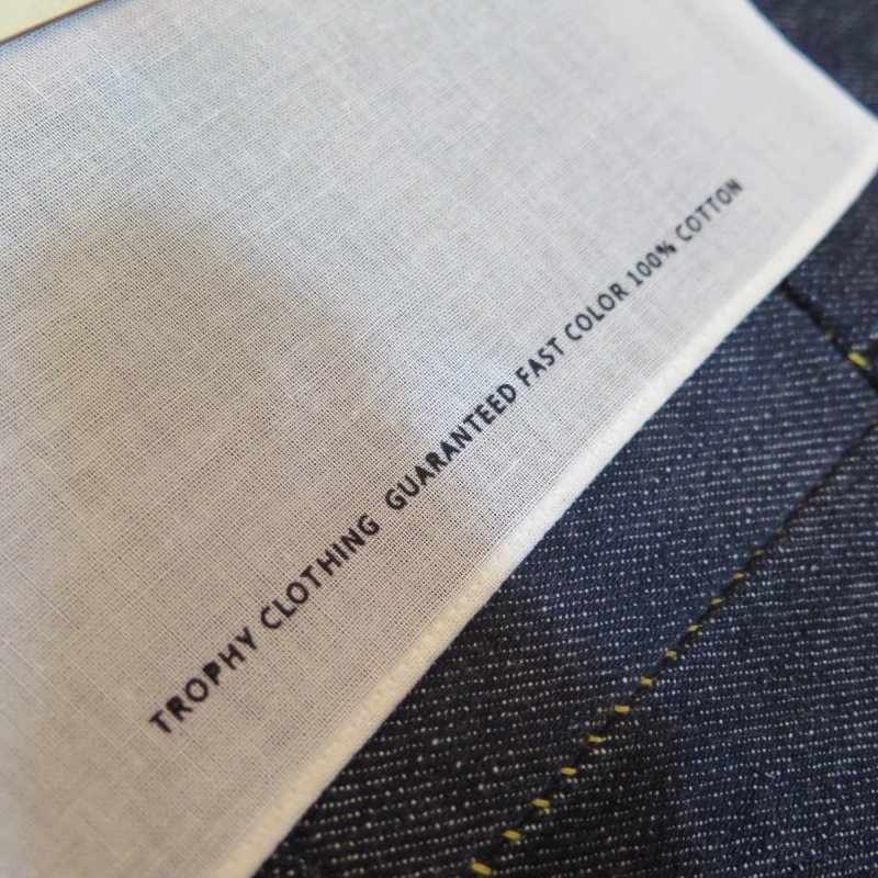 画像2: 【送料無料】   【トロフィークロージング】  オイリー ガール バンダナ   TROPHY CLOTHING TR-BANDANA01   日本製  (2)