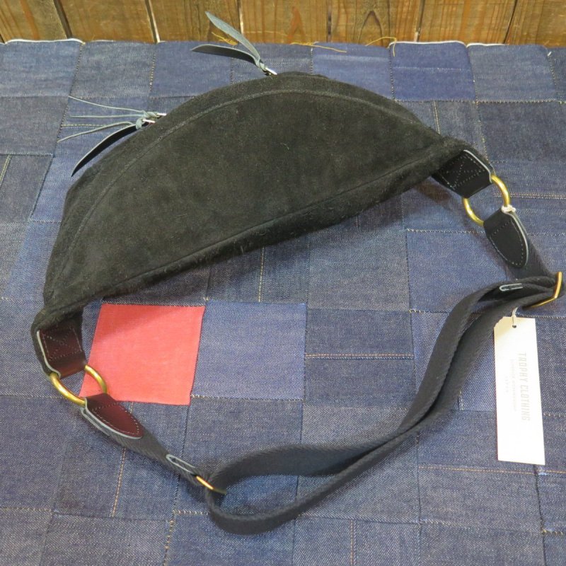 画像8: 【トロフィークロージング】  デイトリップバッグ ラフアウトレザー   TROPHY CLOTHING TR-B30   日本製【日本国内送料無料】  【WORLD WIDE SHIPPING】 【Trophy Clothing】  Day Trip Bag Roughout Leather   TROPHY CLOTHING TR-B30   Made in Japan (8)