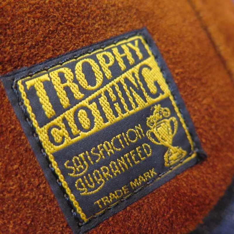 画像4: 【トロフィークロージング】  デイトリップバッグ ラフアウトレザー   TROPHY CLOTHING TR-B30   日本製【日本国内送料無料】  【WORLD WIDE SHIPPING】 【Trophy Clothing】  Day Trip Bag Roughout Leather   TROPHY CLOTHING TR-B30   Made in Japan (4)