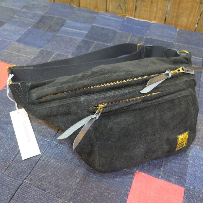 画像7: 【トロフィークロージング】  デイトリップバッグ ラフアウトレザー   TROPHY CLOTHING TR-B30   日本製【日本国内送料無料】  【WORLD WIDE SHIPPING】 【Trophy Clothing】  Day Trip Bag Roughout Leather   TROPHY CLOTHING TR-B30   Made in Japan (7)