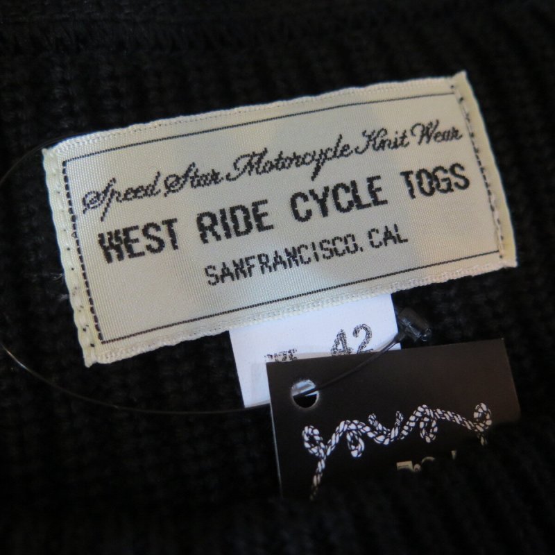 画像4: 【SALE セール商品】 【ウエストライド】 クラシック リブセーター  WEST RIDE AK1612 日本製【送料無料】 (4)