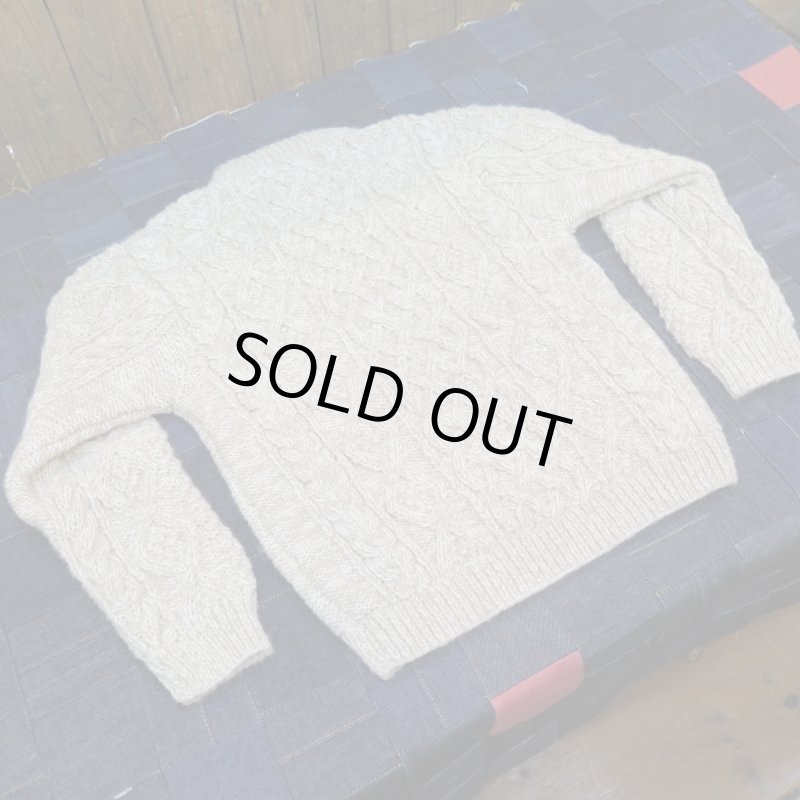 画像2: 【フェローズ】   ケーブル編み ハンドニット/フィッシャーマンセーター   Pherrow's 【送料無料】 (2)