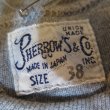 画像3: 【フェローズ】   ミリタリーアカデミー   吊り編 両Vビンテージスウェット   Pherrow's 日本製 【送料無料】 (3)