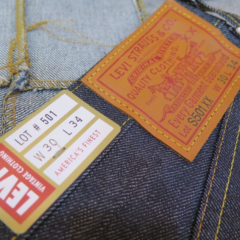 画像7: 【2026年1月入荷予定】 【1944年大戦モデル】   LVC ORGANIC リーバイス S501XX ジーンズ   LEVIS S501XX 1944MODEL   日本製【送料無料】 (7)