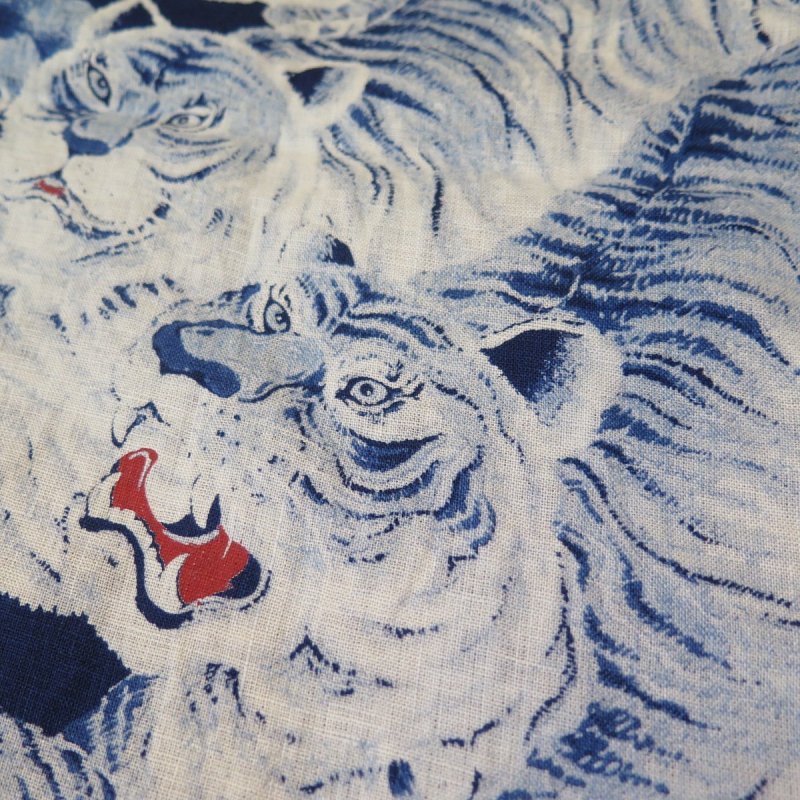 画像10: 【フラットヘッド】  リネンシャツ 百虎 桐箱入り   THE FLAT HEAD FN-SCR-017L   日本製【日本国内送料無料】  【WORLD WIDE SHIPPING】 【Flat Head】  Linen Shirt Hyakutora in Paulownia Wood Box   THE FLAT HEAD FN-SCR-017L   Made in Japan (10)