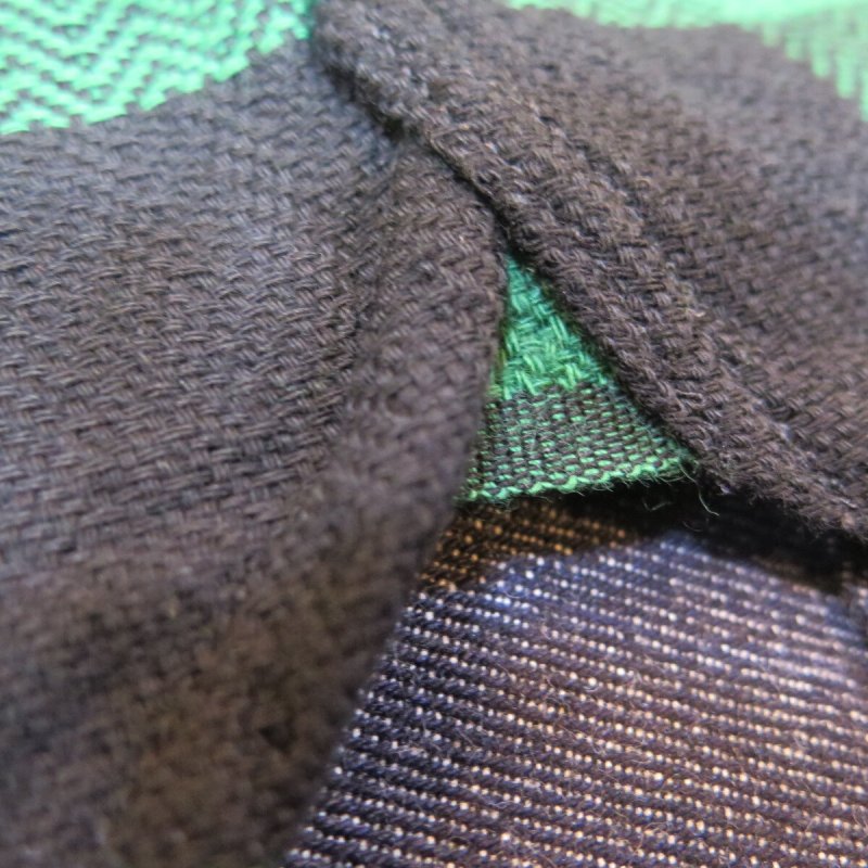 画像9: 【フラットヘッド】  ブロックチェック フランネルシャツ   THE FLAT HEAD FN-SNR-101L   日本製【送料無料】 (9)