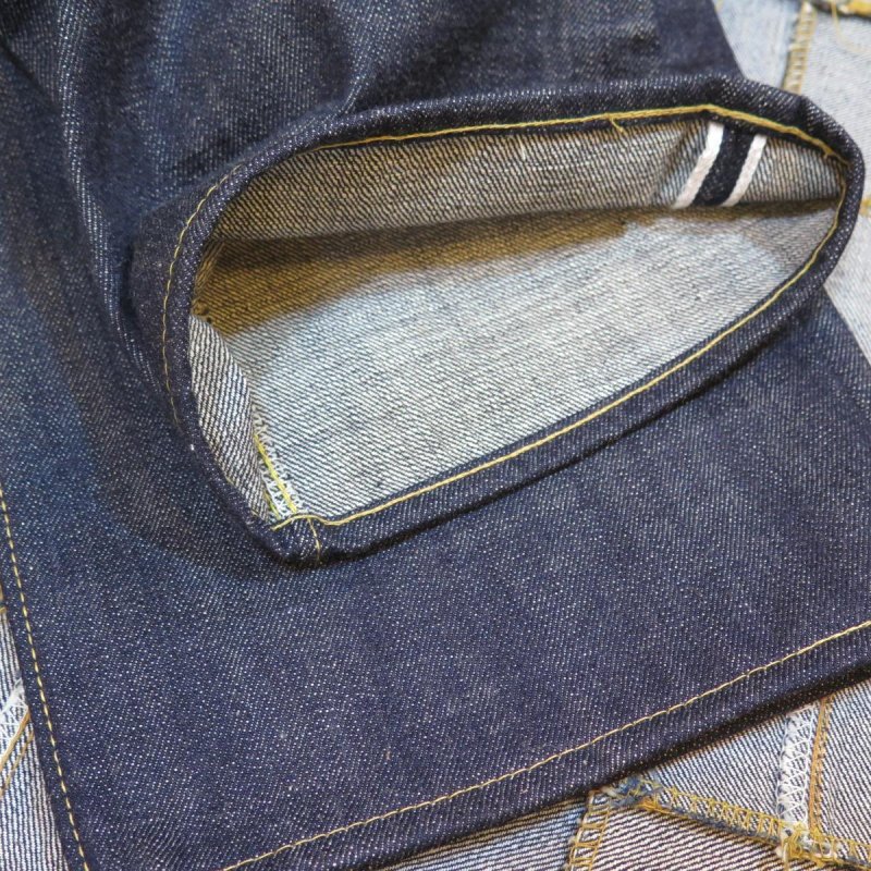 画像11: 【KIWAMI WWII】 ”極み”大戦モデル ストレート デニムパンツ オール月桂樹ボタン 日本製 (11)