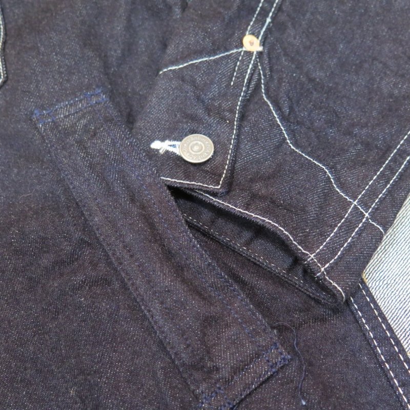 画像8: 【フラットヘッド】  12oz デニム ショップコート   THE FLAT HEAD FN-OC-D002   日本製【日本国内送料無料】  【WORLD WIDE SHIPPING】 【Flat Head】  12oz Denim Shop Coat   THE FLAT HEAD FN-OC-D002   Made in Japan (8)