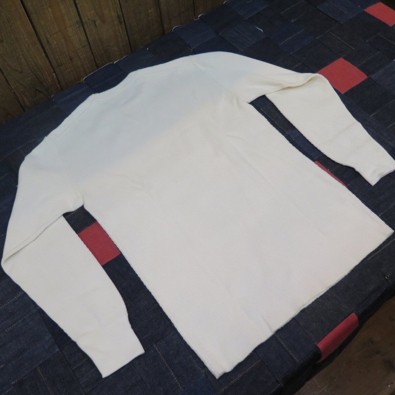 画像10: 【ヘルスニット×フェローズ】  前V サーマル ロングスリーブ   Pherrow's 25W-PCT1-HEALTH KNIT  【送料無料】 (10)