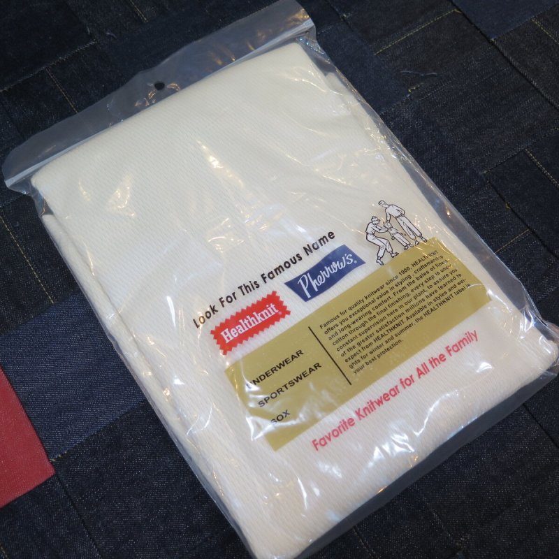 画像8: 【ヘルスニット×フェローズ】  前V サーマル ロングスリーブ   Pherrow's 25W-PCT1-HEALTH KNIT  【送料無料】 (8)