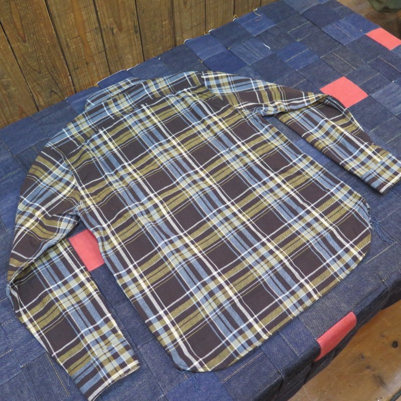 画像9: 【フェローズ】  ガチャポケ フランネル チェックシャツ   Pherrow's 25W-750WS-C   日本製【送料無料】 (9)