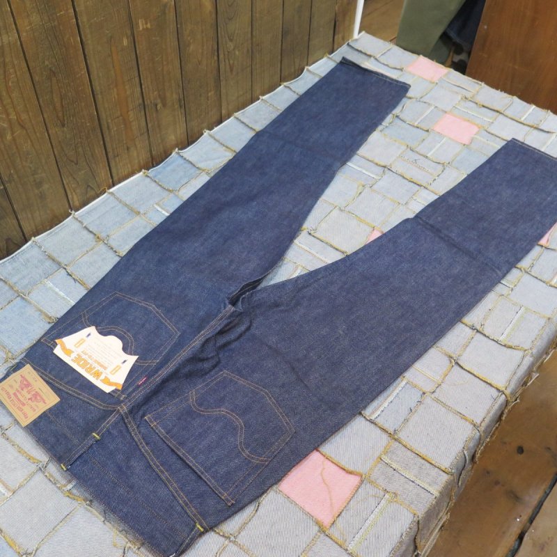 画像2: 【ウエストライド】 細身ストレートジーンズ リジッド WEST RIDE 1965E 日本製【送料無料】 (2)