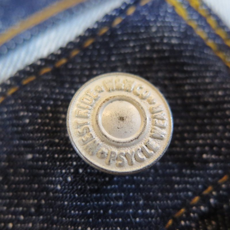 画像5: 【ウエストライド】 細身ストレートジーンズ リジッド WEST RIDE 1965E 日本製【送料無料】 (5)