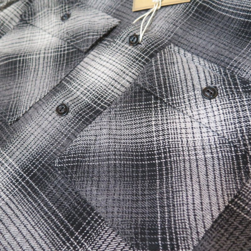 画像9: 【ウエストライド】   NAVY ワーク チェックシャツ   WEST RIDE   日本製【送料無料】  (9)