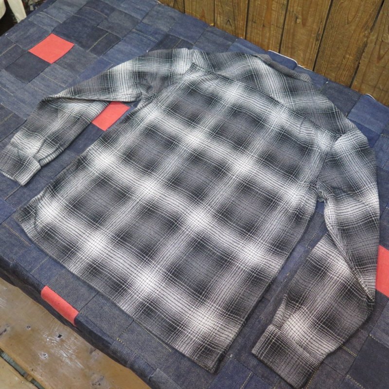 画像8: 【ウエストライド】   NAVY ワーク チェックシャツ   WEST RIDE   日本製【送料無料】  (8)