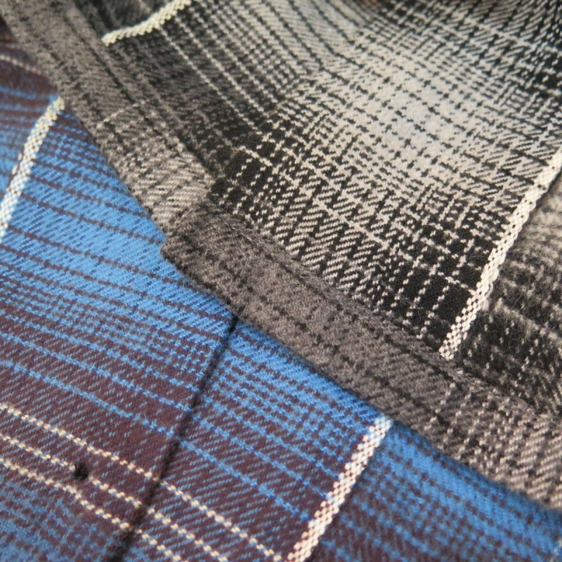 画像10: 【ウエストライド】   NAVY ワーク チェックシャツ   WEST RIDE   日本製【送料無料】  (10)