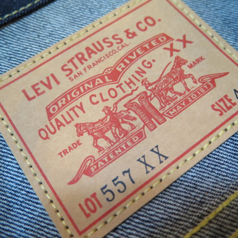 画像3: 【1961年モデル】  LVC ORGANIC リーバイス   557XX サードモデル トラッカージャケット   LEVIS 557XX 1961MODEL   日本製【送料無料】 (3)