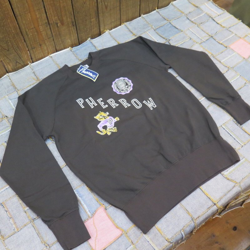 画像7: 【フェローズ】   カレッジプリント スウェットシャツ/トレーナー   Pherrow's 25W-PRS1   日本製【送料無料】 (7)