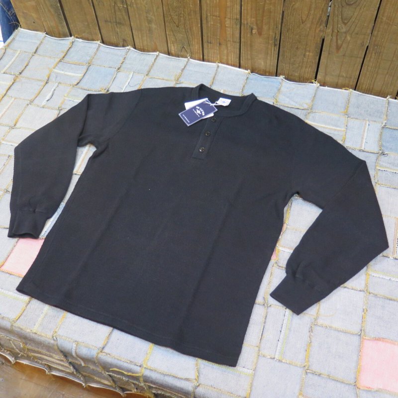 画像9: 【フラットヘッド】   ヘンリーネック サーマル ロングスリーブ   THE FLAT HEAD FN-THLH-004   日本製【送料無料】 (9)