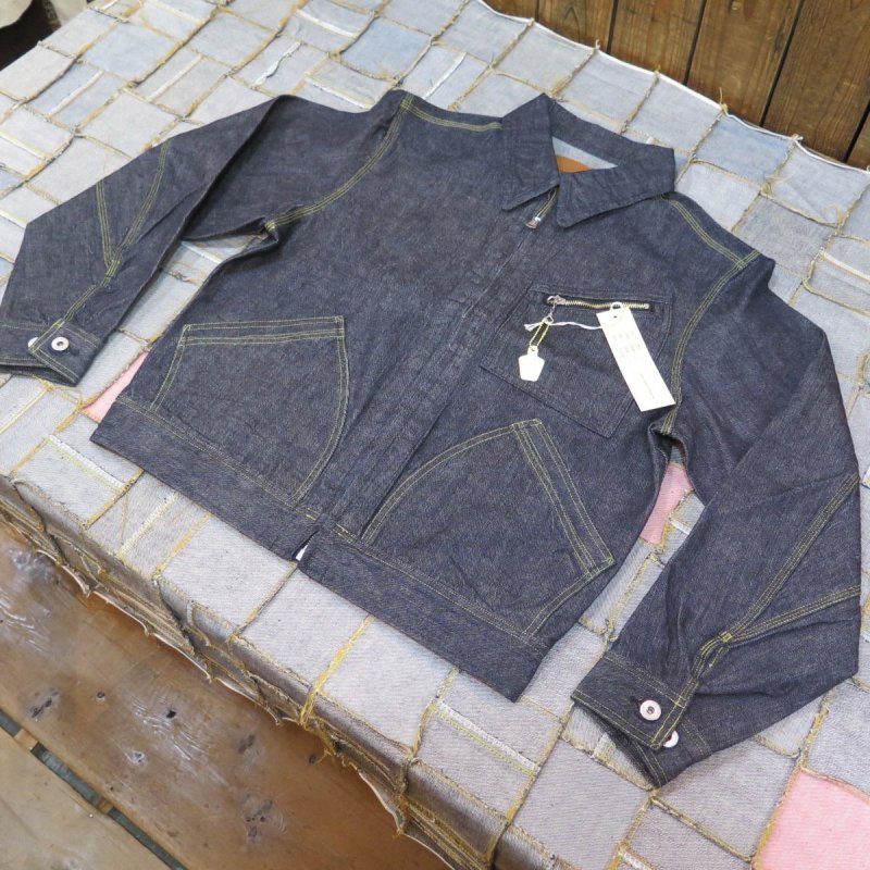 画像1: 【トロフィークロージング】   Rancher Jacket Left Hand Denim   左綾デニムジャケット   TROPHY CLOTHING Lot.2406   日本製【送料無料】  (1)