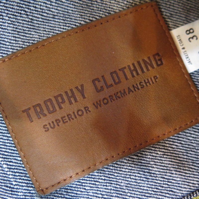 画像3: 【トロフィークロージング】   Rancher Jacket Left Hand Denim   左綾デニムジャケット   TROPHY CLOTHING Lot.2406   日本製【日本国内送料無料】  【WORLD WIDE SHIPPING】 【Trophy Clothing】  Rancher Jacket Left Hand Denim Jacket  TROPHY CLOTHING Lot.2406  Made in Japan (3)