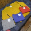 画像1: 【ドゥニーム】  4本針 前Vクルーネックスウェット   DENIME 260   日本製【送料無料】 (1)