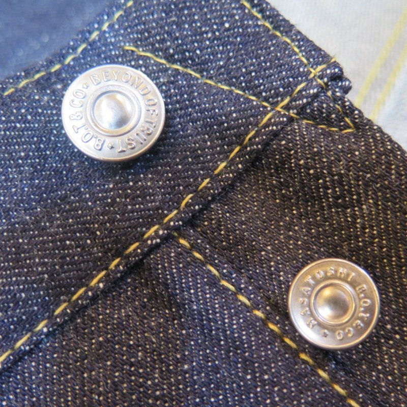 画像5: 【ビヨンドオブトラスト】 MT824XX 戦後モデル ストレート デニムパンツ30's生地 B.O.T Late 1940s 日本製 (5)