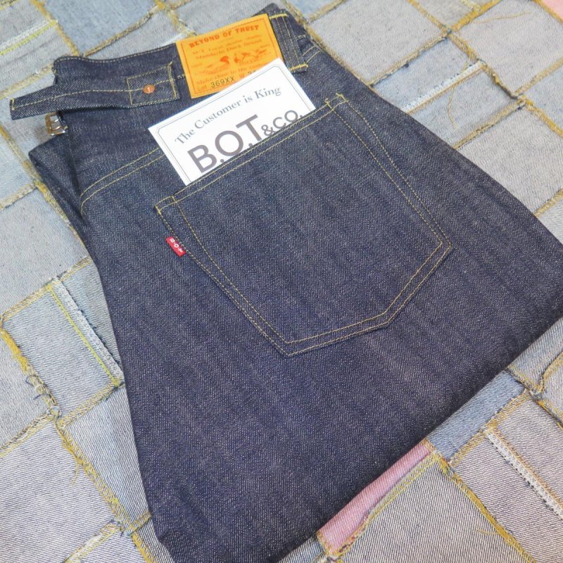 画像1: 【ビヨンドオブトラスト】 369XX 1937年モデル バックルバック ストレート デニムパンツ  B.O.T 1937model 日本製 (1)