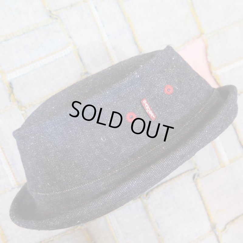 画像1: 【サムライジーンズ】  デニム ポークパイハット  SAMURAI JEANS SJ401HT-15oz   日本製【送料無料】 (1)