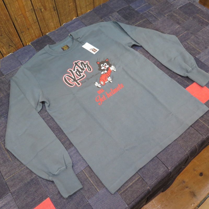 画像7: 【ウエストライド】  Kats Drag Company   ヘビーウェイト ロングスリーブTシャツ   WEST RIDE PT.L TEE25-03   日本製【送料無料】 (7)