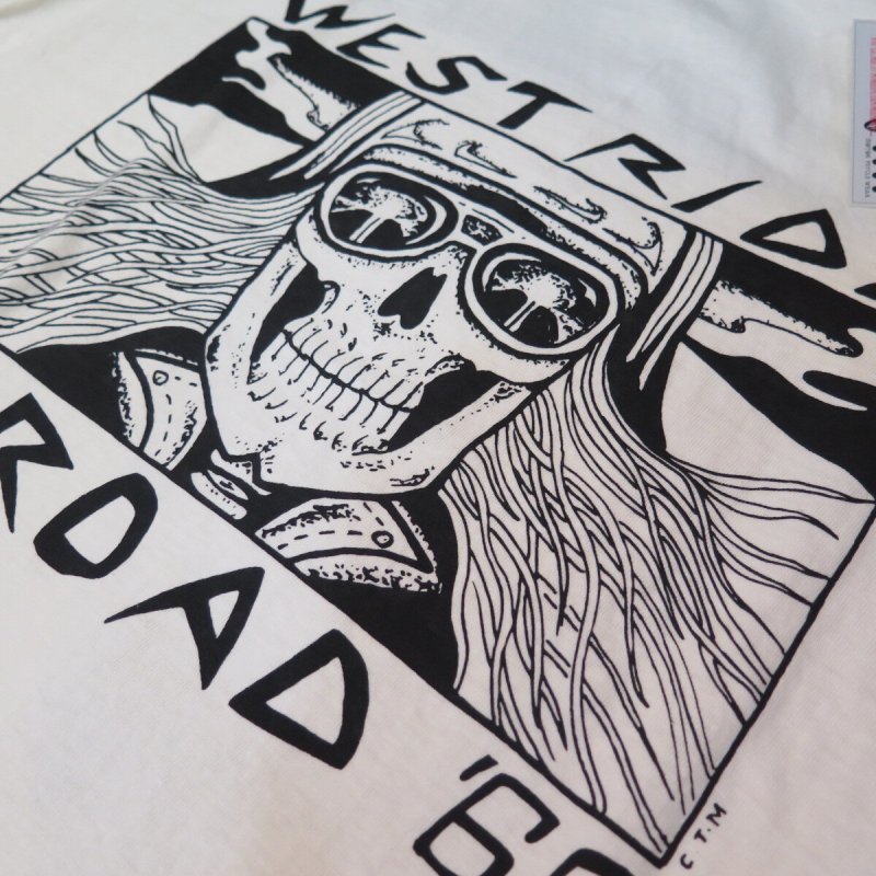 画像3: 【ウエストライド】  ビンテージ プリント   ロングスリーブTシャツ   WEST RIDE 日本製  【送料無料】  (3)