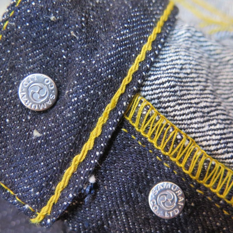 画像8: 【サムライジーンズ】 S3100VX 17oz零+大戦モデル ワイドストレート SAMURAI JEANS 日本製【日本国内送料無料】  【WORLD WIDE SHIPPING】 【SAMURAI JEANS】 S3100VX 17oz Zero+ War Model Wide Straight SAMURAI JEANS Made in Japan (8)