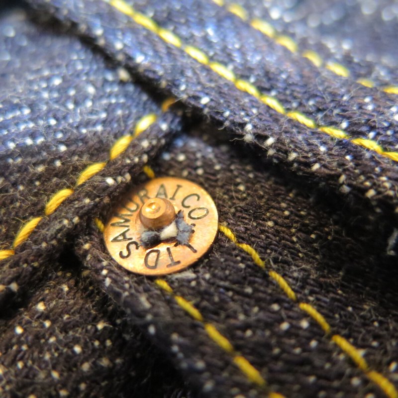画像14: 【サムライジーンズ】 S3100VX 17oz零+大戦モデル ワイドストレート SAMURAI JEANS 日本製【日本国内送料無料】  【WORLD WIDE SHIPPING】 【SAMURAI JEANS】 S3100VX 17oz Zero+ War Model Wide Straight SAMURAI JEANS Made in Japan (14)