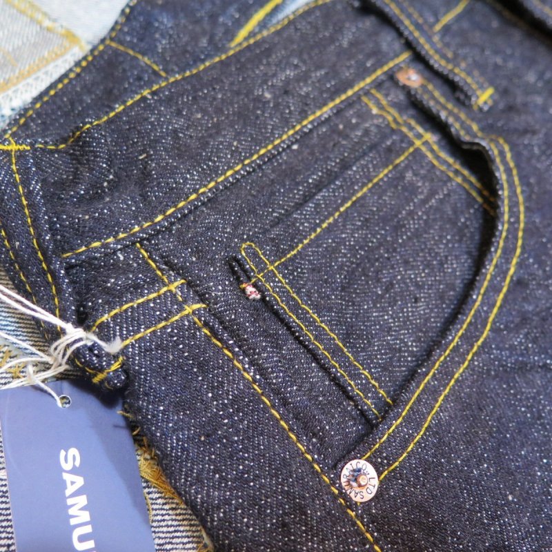 画像10: 【サムライジーンズ】 S3100VX 17oz零+大戦モデル ワイドストレート SAMURAI JEANS 日本製【日本国内送料無料】  【WORLD WIDE SHIPPING】 【SAMURAI JEANS】 S3100VX 17oz Zero+ War Model Wide Straight SAMURAI JEANS Made in Japan (10)