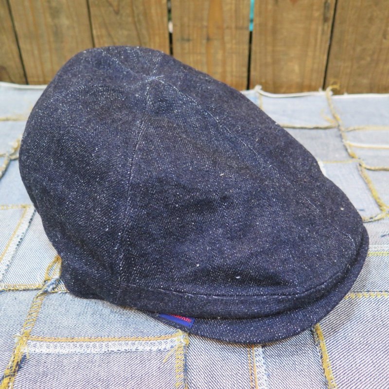 画像4: 【サムライジーンズ】  デニム ハンチング  SAMURAI JEANS SJ301HN-17oz  日本製【日本国内送料無料】  【WORLD WIDE SHIPPING】 【SAMURAI JEANS】  Denim Hunting Cap  SAMURAI JEANS SJ301HN-17oz  Made in Japan (4)